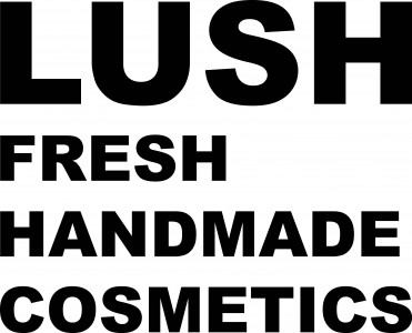 LUSH LOGO side projecting